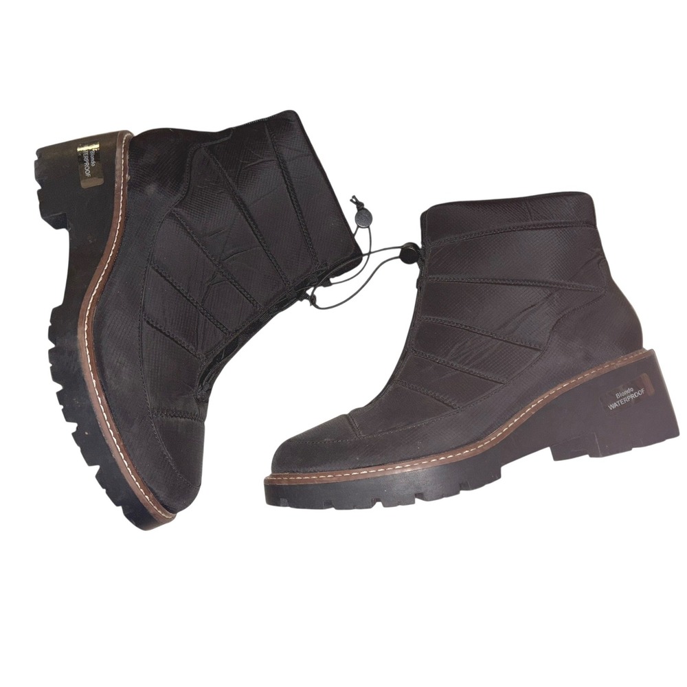 Blondo Daisy Quilted Waterproof Fleece Insulated Winter Boots sz 11 Women's